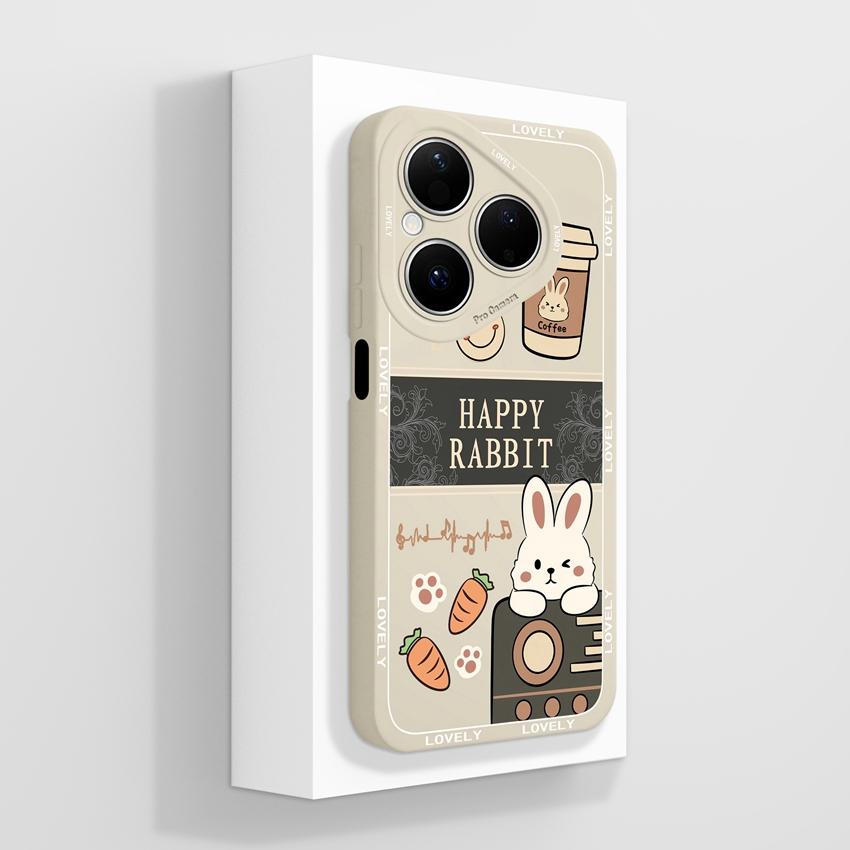 For Huawei Pura 80 Pro Honor X7d X9d X20 V40 Phone Cases Beautiful Village Patterns Lens Protection Liquid Silicone Shockproof Shell For Huawei Casing