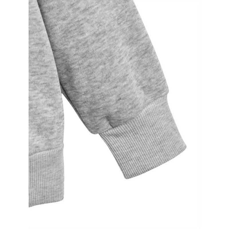 European sizes Kids' Round Neck Fashion Sweatshirt