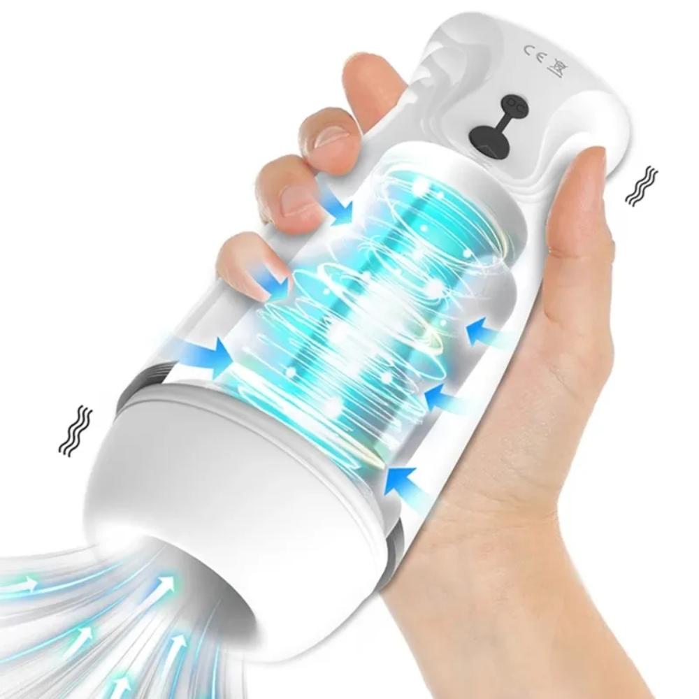 Automatic Male Masturbator Cup Blowjob Sucking Sex Machine Suction Blowjob Vagina Masturbation Pussy Vibrator Sex Toys for Men