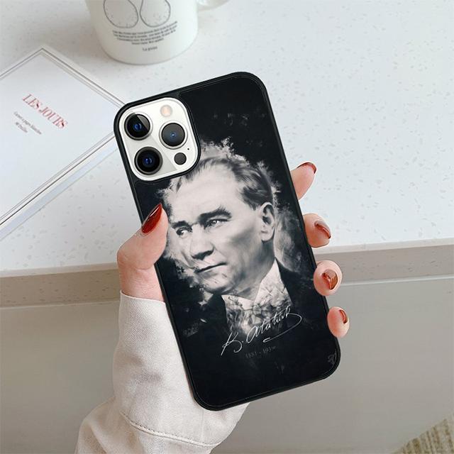 Mustafa Kemal Ataturk Phone Case For iPhone 17 Air 13 12 14 15 16  Cover For Apple 14 15 16 Pro Max Plus Coque
