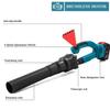 5500W Brushless Cordless Electric Leaf Blower Handheld Air Blower Dust Collector High Power Garden Cleaning Power Tools