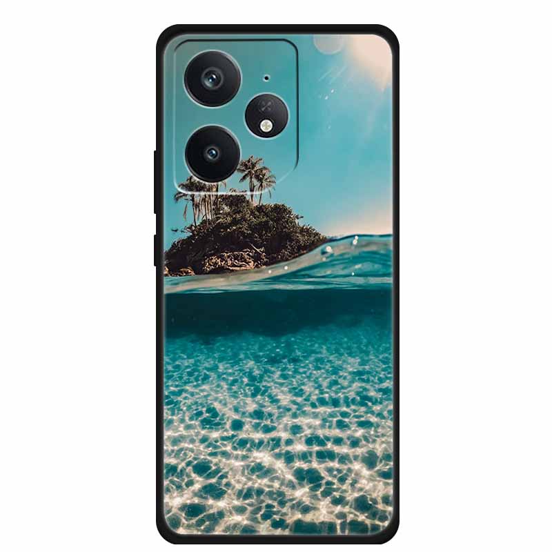 For Realme Neo7 5G Case Original Soft Silicone TPU Phone Cases Back Cover For OPPO Realme Neo 7 Scenery Shockproof Bumper Capa
