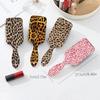 1 Piece of Leopard Print Print Comb with Air Cushion, Anti-Static Hair Brush, Suitable for All Hair Types