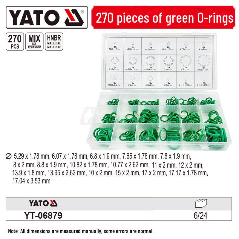 

Гумові компоненти YATO: Амортизуючі прокладки, ущільнювальні кільця, сальники, прокладки та ущільнювальні кільця YT-06879