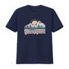 Retro Vintage Take Me To The Lake Mountain Sunset Nature Outdoor Casual Print T Shirt Vintage Washed Designer Clothes Stylish