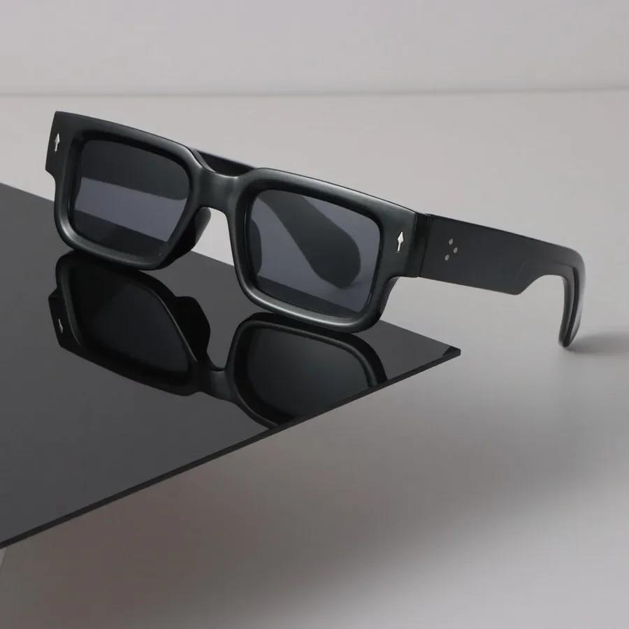 

Designer Square Sunglasses Women Men Vintage Black Sun Glasses Fashion Personality Eyewear Rectangle Mirror Brand