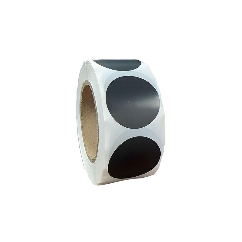 Colored Writable Round Sealing Stickers: Blank Adhesive Labels On a Roll for Color-Coded Dot Marking and Numbering.