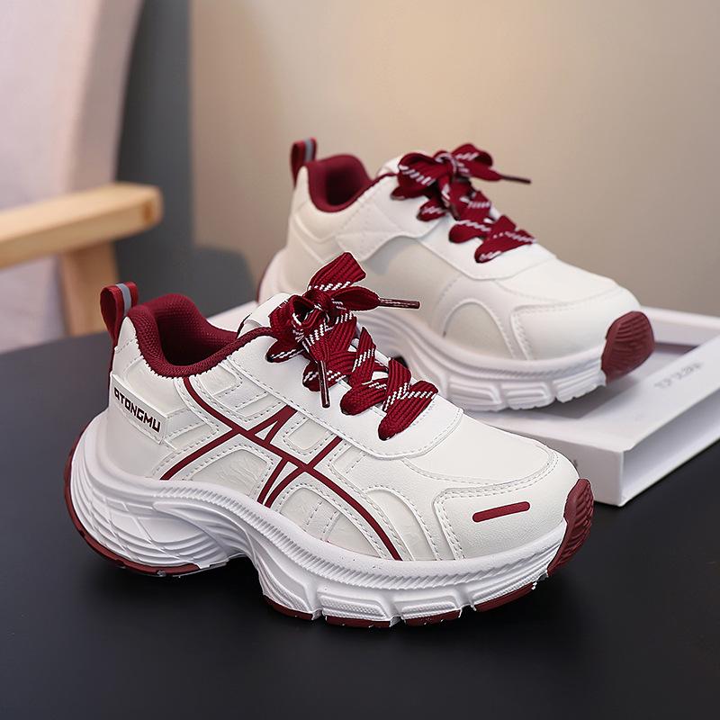 Baskets Chunky en Maille pour Enfants - Style Printemps/Automne 2026, Chaussures Décontractées Polyvalentes et Fashion pour Garçons et Filles en École Primaire