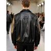 New men's PU leather jacket stand-up collar locomotive jacket slim fashion casual jacket autumn and winter trend leather jacket