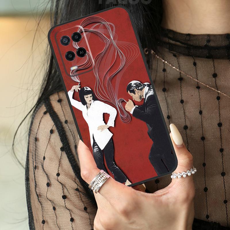 Pulp Fiction Movie Poster Case For Oppo A78 A98 A18 A38 A58 A60 A80 A40 A96 A76 A16 A94 A74 A54 A15 A17 A57 A77 A5 Pro