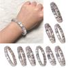 Versatile Italian Charm Pendant Sturdy Stainless Steel Link Craft Supplies Portable for Unique Bracelet Creation