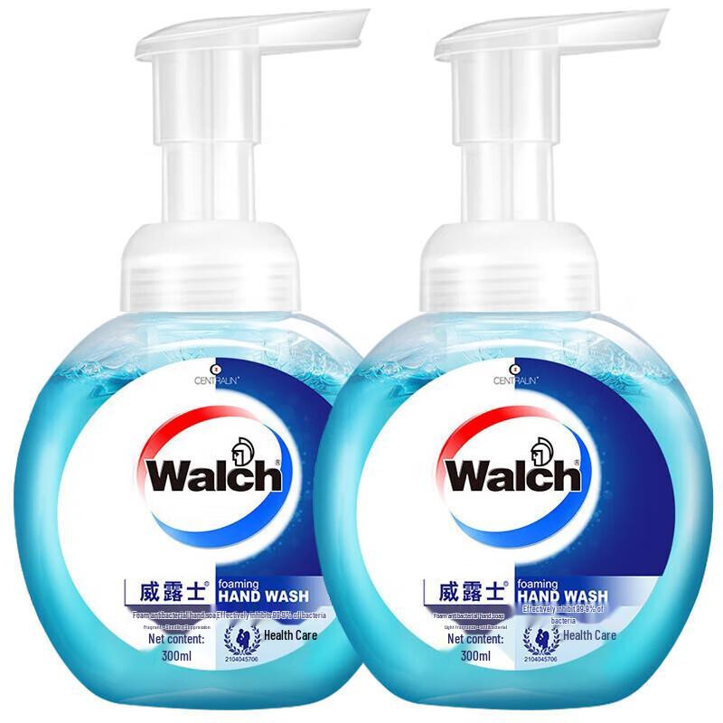 Walch Healthy Care Foam Antibacterial Hand Wash 2-Pack