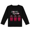 Squid Game 3D Printed Long Sleeved T-shirt  Game Picture Unisex Y449