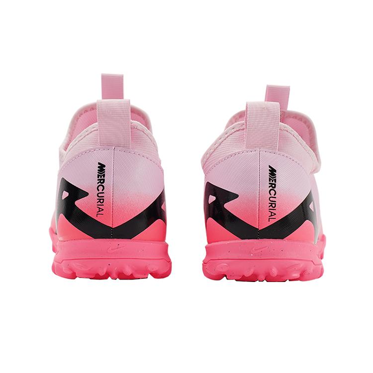 Nike Zoom Mercurial Vapor 15 Academy TF GS Mad Brilliance Pack Barnesko Rosa Rosa-Skum Svart DJ5621-601