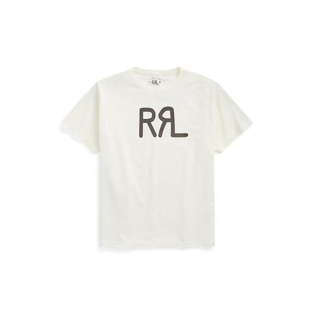 Rrl Logo Jersey T shirT  mnrrTsh1n820124100 M