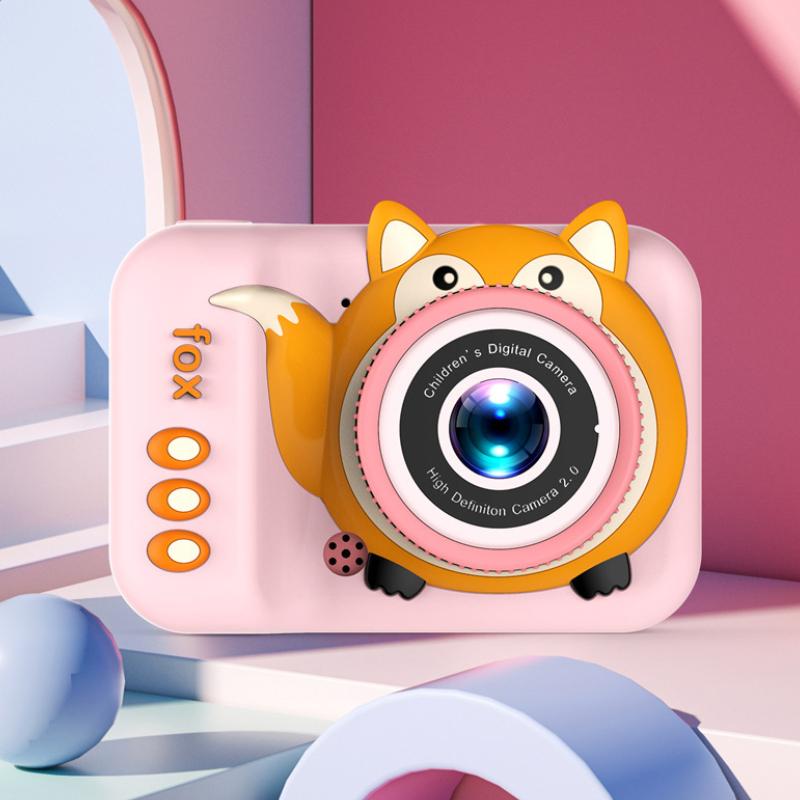 New Instant Children's Print Camera StrapLittle SLR Children's Camera Cartoon HD Dual Camera Digital Camera