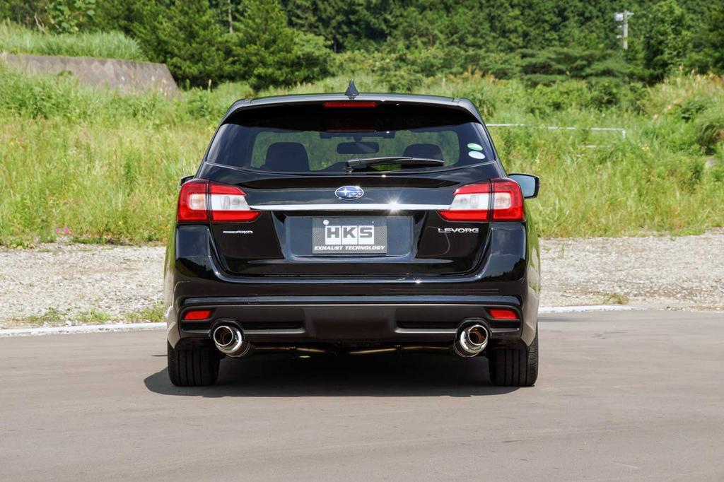 HKS Automotive Sports Muffler High Power Spec L II Subaru Levorg VM4 Vehicle Inspection Compatible Intake and Exhaust System Parts 31019-AF129