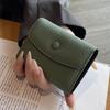 Genuine Leather Accordion Card Holder for Women - Compact, Anti-Demagnetization, Multi-Card Slots, Driver's License, Document Organizer