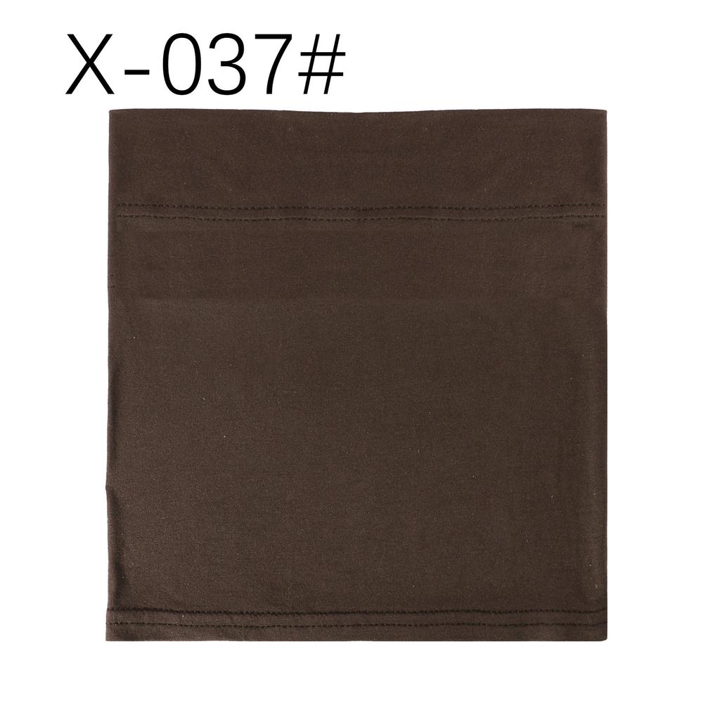[Extended Version of Square Hat] High-quality Mercerized Cotton High-elasticity Tube Hat Bottomed Women's Headscarf Back Hat Absorbs Sweat and Is Bre