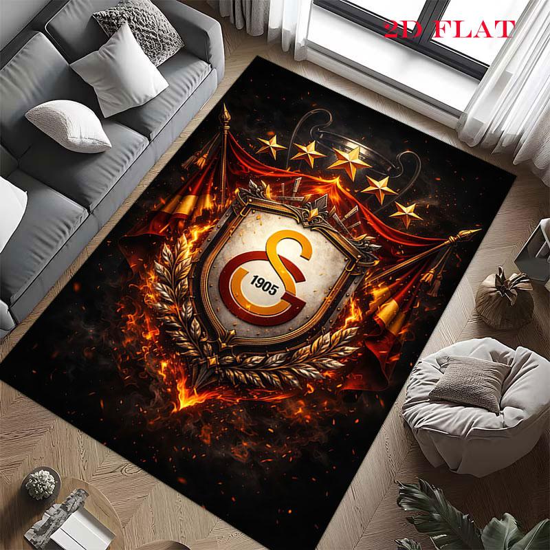 Galatasaray Vibe Carpet Rug for Living Room Bedroom Home Sofa Decoration,Kids Play Nonslip Floor Mat