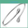 Elegant Silver Plated Water Drop Jewelry Set Featuring Bracelet Necklace Earrings And Ring
