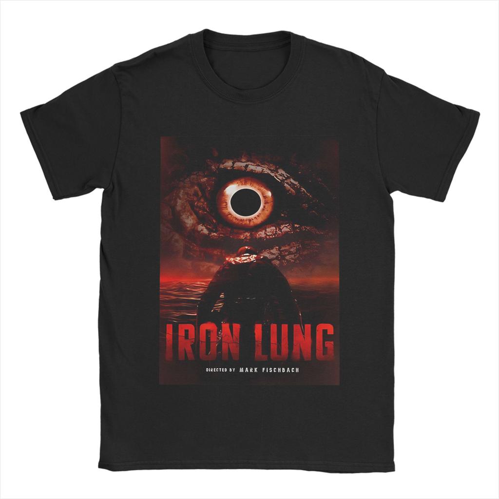 Iron Lung Horror Movie T Shirt Summer Cotton TShirts For Couple Leisure Custom Logo Tshirt Short Sleeve Y2K Retro Tops