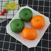 Decorative Artificial Orange Plastic Fruit Craft for Orange Partys Decors