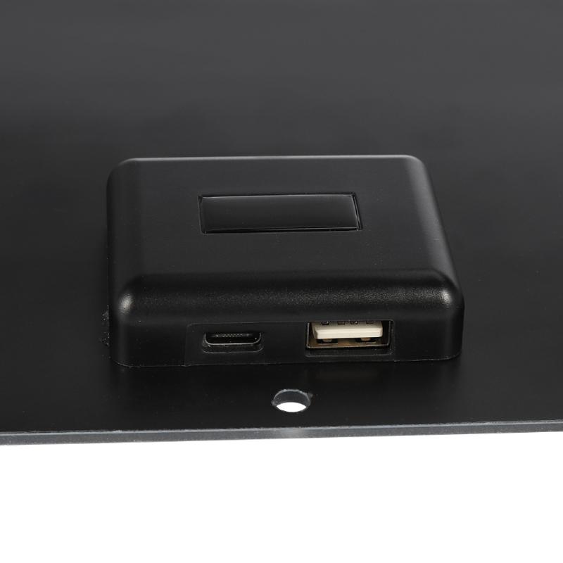 30W Solar Panel Portable Monocrystalline USB Type-C Output Outdoor Charger Power Bank for Camping Mobile Phone Tablet Camera