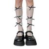 Sweet Lolita Calf Length Socks Soft Nylon Fabric Socks Breathable Socks Comfort Socks Perfect for Daily Wear and Cosplay