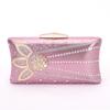 Fashion Women's Crystal Diamond Clutch Bag Luxury Rhinestone Handbags for Bridal Party Prom Minaudier Evening Wedding Purse