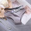 Spicy Girl A4 Waist Sports Thong: European & American Style, Exposed Waist, Letter Design, Sexy Fitness Underwear for Women