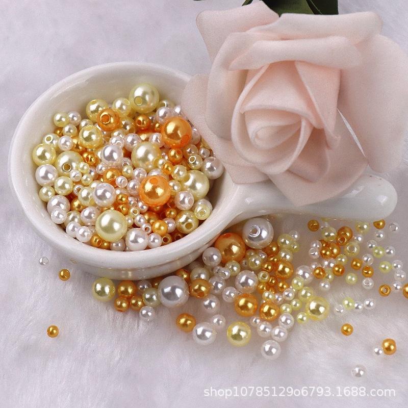 

150-200 шт. Барвисті штучні перли з АБС-пластику, 3-8 мм, круглі намистини з отворами. Зроби сам, браслети, підвески, намиста, намистини для виготовлення ювелірних виробів
