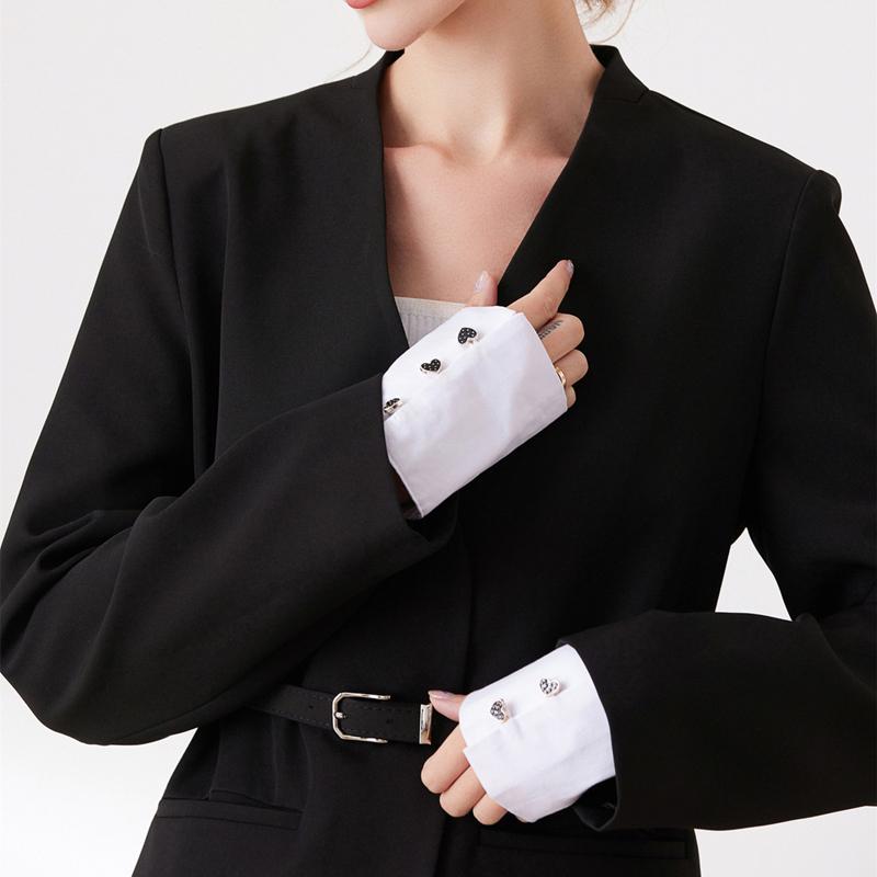 

Ідеальне Поєднання DIY Елегантна Офісна Сорочка Знімні Манжети Фейкові Рукави Для Підлітків Розширення Модний Одяг Аксесуар на Зап ястя