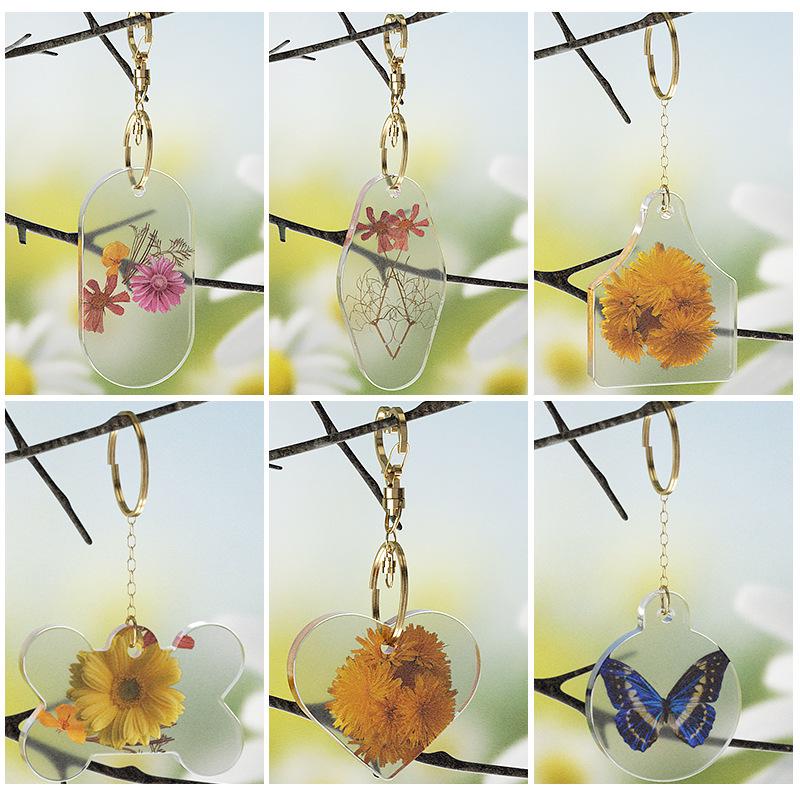 Poppy DIY Resin Sweater Necklace Pendant Mold - Oval, Fan, Round, Bone Tag Shapes