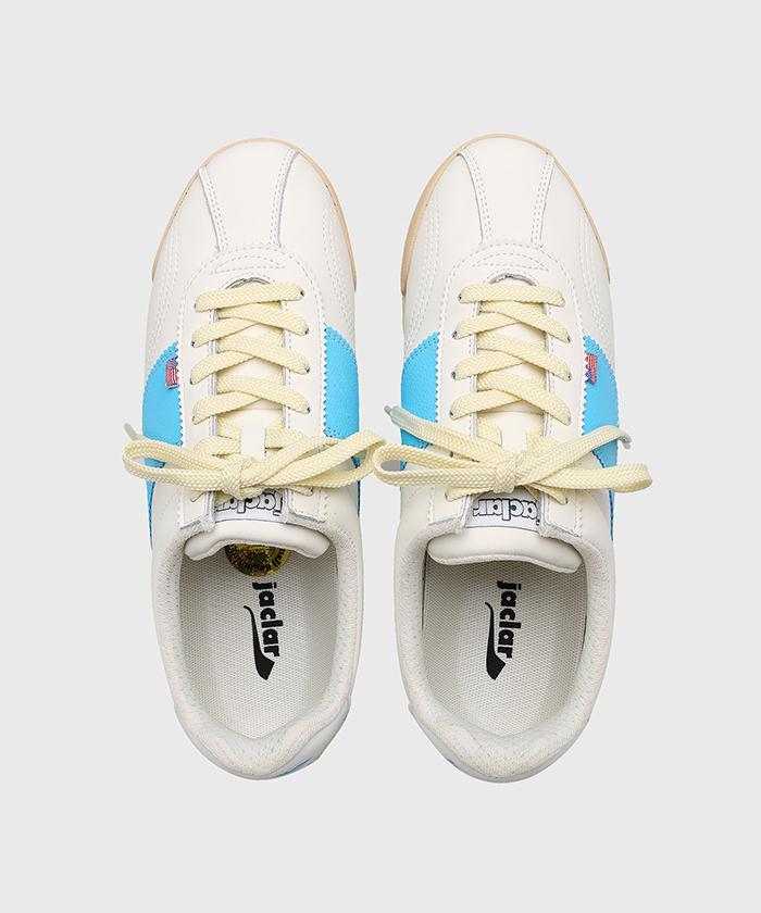 Jaclar Bostonian Jogger Ivory/Sky Blue