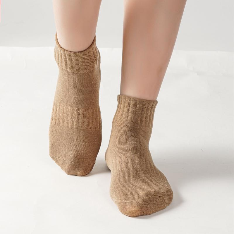 10 Pairs Women Cotton Socks Autumn Breathable Soft Sports Women Anti-bacterial Socks