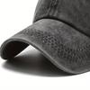 Solid Washed Denim Baseball Cap Vintage Unisex Cotton Sport Hat Outdoor Soft Top Breathable Versatile Sunshade Caps Women Men