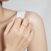 Galvanisieren Hohe Farberhaltung Koreanische Version Leichter Luxus Mode Zirkon Großer Wagen Ring Damen Geometrischer Zeigefingerring