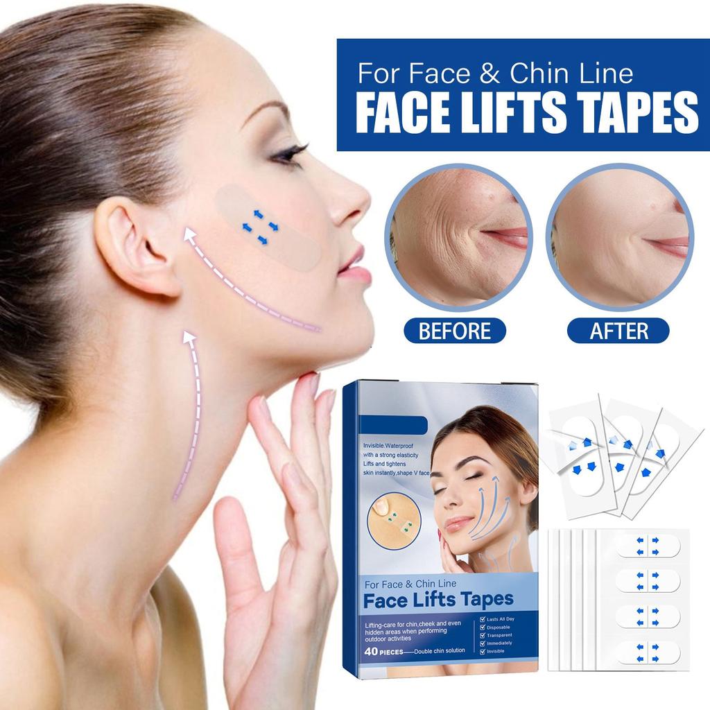 Face Lifting Patch, Used To Reduce Facial Fine Lines, Nose And Lips, Loose Skin, Firm And Lift V-face Patch.
