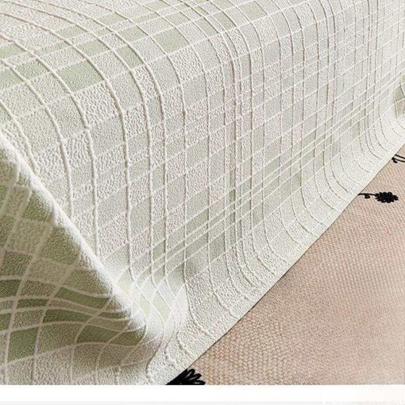 Ice silk summer sofa cover fabric cushion sofa cushion anti-slip cat scratch cover cover