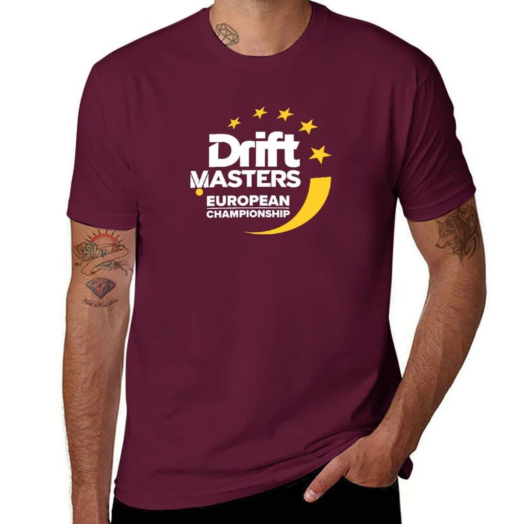 Europas definitive professionelle Drift-Serie T-Shirt Mann T-Shirt Übergrößen Schwergewichte Anime T-Shirt lustige T-Shirts für Männer