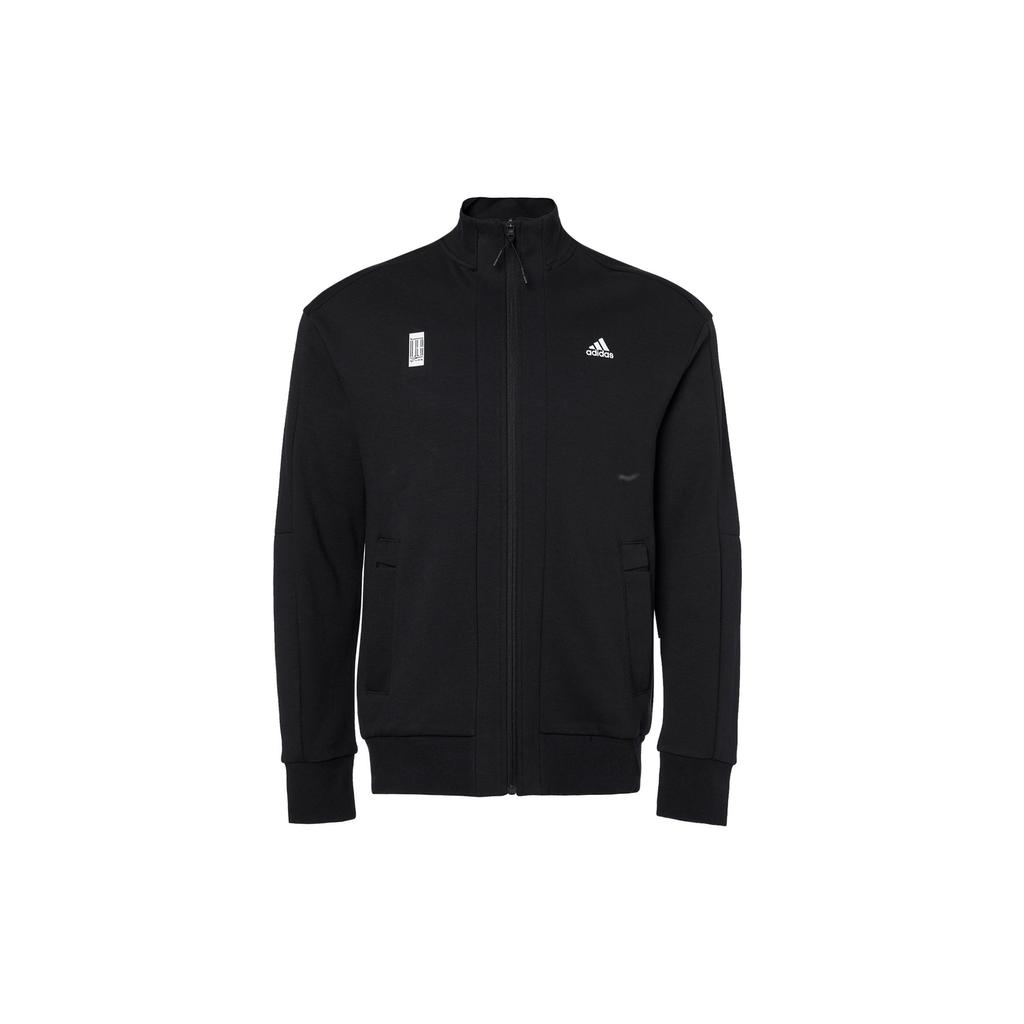 adidas Wu Ji Collection Jackets Men's Black Stand Collar Moderate Other H39334