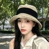 Cotton and Linen Big Eaves Fisherman Hat Children's New Summer Outdoor Travel Versatile Sun Hat Sunscreen Basin Hat