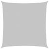 VidaXL Light Grey Shade Sail 2x2 M 100% Polyester Oxford, Shade Sail Tarp, Shade Awning,, Party Awning, 4000399