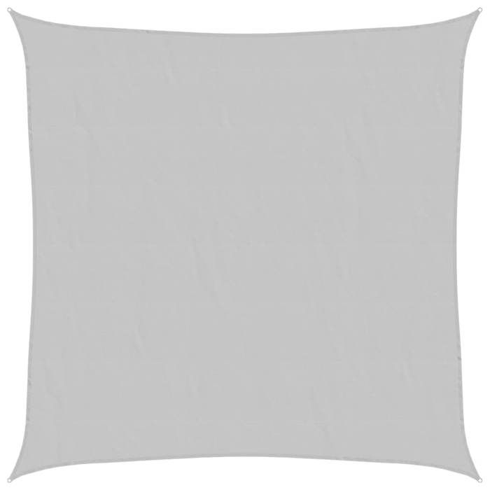 VidaXL Light Grey Shade Sail 2x2 M 100% Polyester Oxford, Shade Sail Tarp, Shade Awning,, Party Awning, 4000399