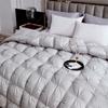 High-quality 100% White Goose Down Duvet Winter Comfortable Warmth Comforter King Keep Warm Anti-drilling Goose Down Quilt Queen