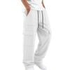 Men's Cargo Pants with Multiple Pockets - Casual Multi-Pocket Trousers for Everyday Wear
