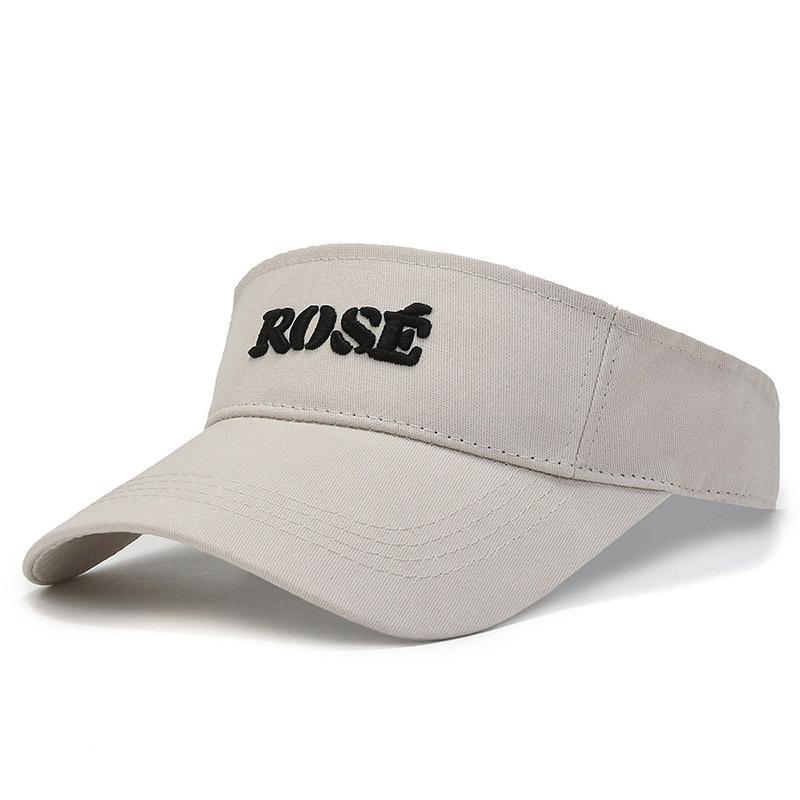 Spring Couple Summer Sun Hat Mountaineering Outdoor Sports Breathable Embroidery Letter Empty Top Hat Same Style