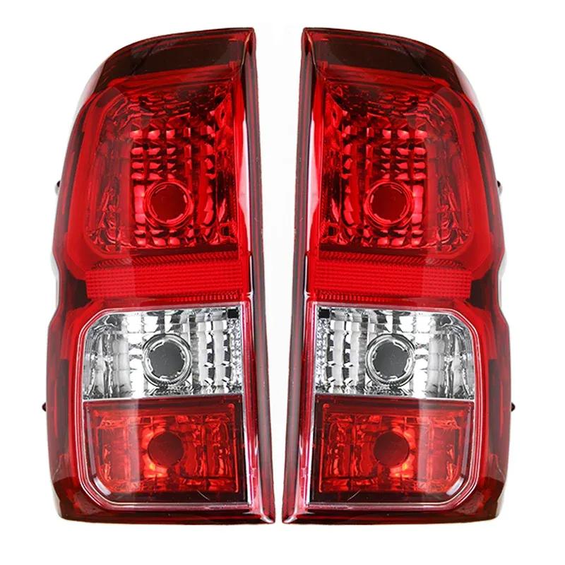 1Pc Tail Light Assembly With Wires For Toyota Hilux Revo Pickup Truck 2015-2018 Rear Taillight Warning Light Reversing Light