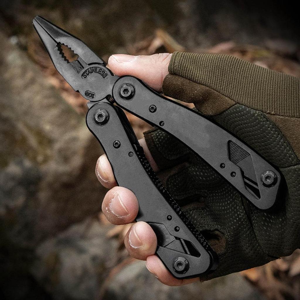 Aidier Multitool pince pliante poche Camping survie en plein air tournevis chasse